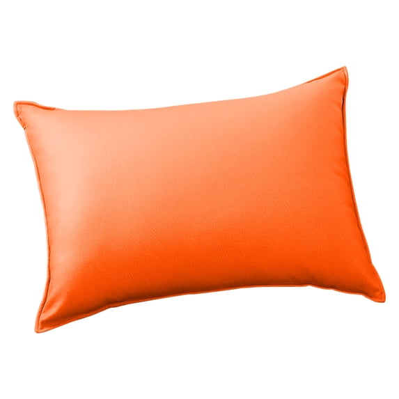 FastXmas Artificial Leather Throw Pillow Case, Water Proof Rectangle Pillow Cover, 11.8x19.7 Inch Pillow Cover for Couch Sofa Bed Living Room, Farmhouse Decor, Accent Cushion Covers