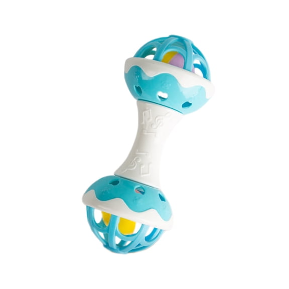 FastXmas Baby Montessori Sensory Toys for 0-12 Months, Silicone Baby Teether Teething Rattle Toys, BPA-Free Infant Rattle Toys Shower Gifts