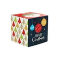 thumbnail image 1 of FastXmas Christmas Large Cube Gift Boxes,Christmas Theme Collapsible Cube Candy Box,Pine-Tree Printed Xmas Gifts Box Decorations for Boys Girls Gifts and Holiday,Party,Wedding Gifts Wrapping(9.8"), 1 of 5