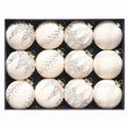 thumbnail image 1 of FastXmas Christmas Ornaments Balls Xmas Tree Decoration Balls Set 12Pcs Xmas Balls with Gold Sequins & Glitter Decor Shatterproof Xmas Ball Ornaments for Holiday Party Home Christmas Tree Decor(Red), 1 of 3