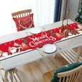 thumbnail image 1 of FastXmas Christmas Table Runner Decoration,11.8 x 70 Inch Christmas Red Snowflake,Santa Table Runner Ornaments,Linen Like Table Runner Decor for Indoor Outdoor Home Party Table Decor Christmas Party, 1 of 6