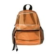 thumbnail image 1 of Lksixu Clear Backpack, Large Capacity Colored PVC See Through School Bag with Reinforced Straps, Waterproof Heavy Duty Stadium Approved Backpack with Side Pockets Stylish Daypack for Concert Travel, 1 of 8