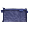 thumbnail image 1 of FastXmas Clear Exam Pencil Pouch, Clearly Visible Nylon Mesh Pencil Case with Zipper, Large Capacity Stationery Organizer Multi-Purpose Storage Bag Travel Makeup Bag, 1 of 7