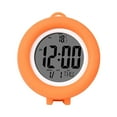 thumbnail image 1 of FastXmas Digital Alarm Clock for Bedroom, Small Electronic Table Clock with Temperature and Date, Battery Operated 12/24H Switching Round Alarm Clock with Timer and Night Light for Bedroom Office, 1 of 8