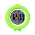 thumbnail image 1 of FastXmas Digital Alarm Clock for Bedroom, Small Electronic Table Clock with Temperature and Date, Battery Operated 12/24H Switching Round Alarm Clock with Timer and Night Light for Bedroom Office, 1 of 8