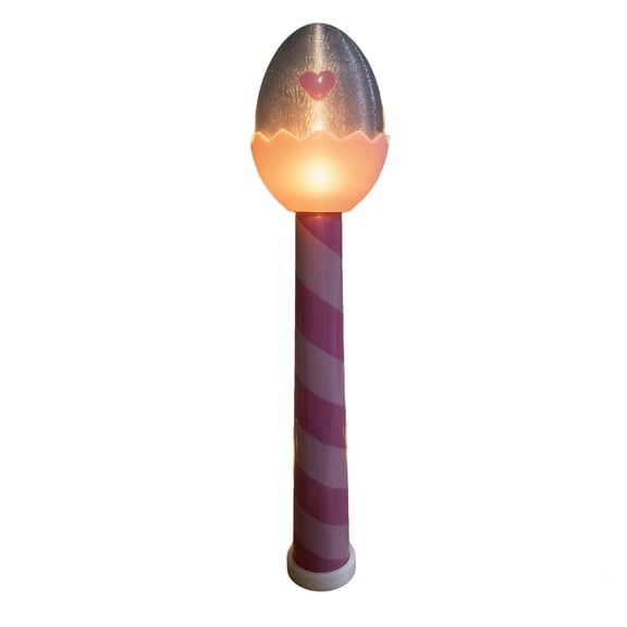 FastXmas Easter Egg Light-Up Magic Wand - LED Light-Up Egg Wand Suitable For Home And Table Decorations Spring Holiday Party Gifts for Boys and Girls(10.2 Inch)