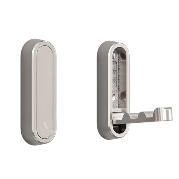 FastXmas Folding Coat Hooks, Foldable Gold Wall Hooks Heavy Duty Invisible Folding Clothe Hook for Bathroom Towel,Hooks Robe Hooks Wall Mounted for Hanging Coat Towels Clothes Hat Bags Keys(1Pc 2.9")
