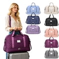 thumbnail image 1 of FastXmas Gym Bag with Separate Compartment for For Dry And Wet Items, Large Capacity Sports Duffle Bag for Men Women, Workout & Travel Bag(19.7x9.8x11.8 Inch,Wine), 1 of 6