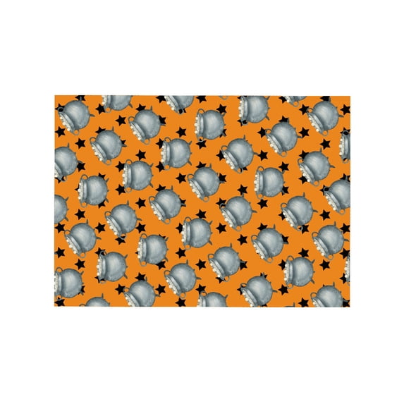 FastXmas Halloween Wrapping Paper Gift Stickers, Holiday Gift Wrap Paper with Pumpkin Ghost Witch Bat Pattern Halloween Wrapping Paper for Gift DIY Craft, Decor, 27.5x19.7 Per Sheet