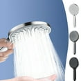 thumbnail image 1 of FastXmas High Pressure 5-Mode Handheld Shower Head - Anti-clog Nozzles, Built-in Power Wash to Clean Tub, No-Clogging Nozzles Design Showerhead for Bathroom All People Use(9.5*5 Inch), 1 of 7