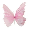 thumbnail image 1 of FastXmas Mesh Butterfilys Shape Hanging Decoration, 19.7 Inch Simulate Butterfly Decorations Large Fluttering Artificial Butterfly for Wedding Birthday Home Garden Backdrop Photo Props 1Pc, 1 of 5