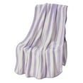 thumbnail image 1 of FastXmas Microfiber Bath Towel Oversized, 27.5"x55" Coral Velvet Purple Stripes Beach Towel, Soft Super Absorbent Quick Dry Shower Towels Skin-Friendly Lightweight Bath Towels for Gym Sports Swimming, 1 of 7