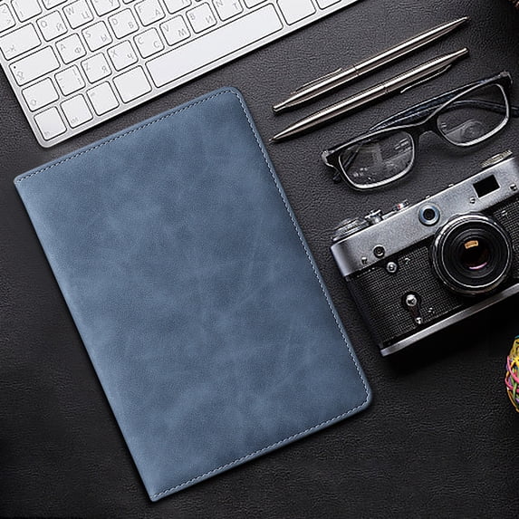 FastXmas Minimalist Journal for Men and Women, Hardcover A5 Lined Writing Notebook 240 Pages 80 Gsm Smooth Writing Thick Ruled Paper Business Daily Notepad Office Supplies for Work Travel