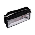 thumbnail image 1 of FastXmas Pencil Box, Portable Multi-Layer Pencil Case Organizer with Clear Window- Large Capacity Pencil Case with Compartments - Cute Pencil Pouch(Black), 1 of 2