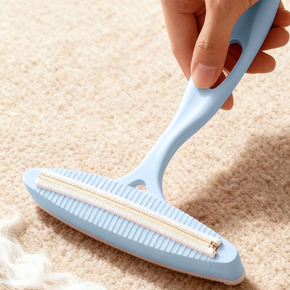 FastXmas Portable Lint Remover for Clothes, Clothing-friendly Double-sided Hair Remover,Multi-functional Coat Pilling Manual Hair Removal Shaving Brush