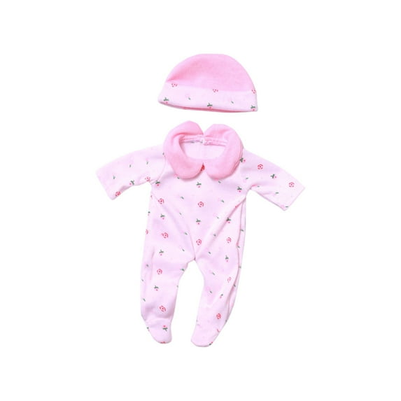 FastXmas Reborn Baby Doll Clothes Accessories, Kids Playhouses Doll Clothing, 12 Inch Reborn Realistic Babydolls Clothes, Baby Girl Doll Outfits and Accessories