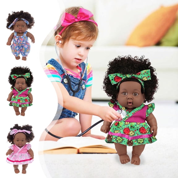 FastXmas Reborn Baby Dolls, 7.87 inches Realistic Cute Soft Body Baby Doll Real Life Baby Dolls Girl,Gift Idea for Ages 3+