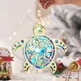 thumbnail image 1 of FastXmas Sea Turtle Arcylic Decoration,Chrismtas Tree Hanging Acrylic Sun-Catching Ornaments,2D-Falt Butterfly Owl Acrylic Turtle Light-Catching Suncatcher for Xmas Tree,Bags Hanging Gift for Friend, 1 of 6