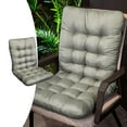 thumbnail image 1 of FastXmas Seat Cushion Non-Slip Rocking Chair Cushion 39.4 x 17.7 In Office Chair Seat Rope Fixed Cushion with High Back Soft Seat for Office Car Dining Room Kitchen Rocking Chair Garden Lounge chair, 1 of 6