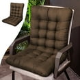 thumbnail image 1 of FastXmas Seat Cushion Non-Slip Rocking Chair Cushion 39.4 x 17.7 In Office Chair Seat Rope Fixed Cushion with High Back Soft Seat for Office Car Dining Room Kitchen Rocking Chair Garden Lounge chair, 1 of 6