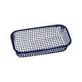thumbnail image 1 of FastXmas Small Iron Desktop Basket for Organizing Desk Kitchen Bathroom Storage Sturdy Mesh Container Decorative Tray for Living Spaces for Miscellaneous Storage(3.1 * 6.4 Inch), 1 of 5