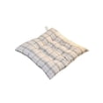 thumbnail image 1 of FastXmas Square Chair Pads Indoor Seat Cushions Pillows with Ties Stripes and Checks Soft Comfortable Non Slip Chair Mat for Kitchen Dining Office Desk Living Room Outdoor Tatami 15.7", 1 of 5
