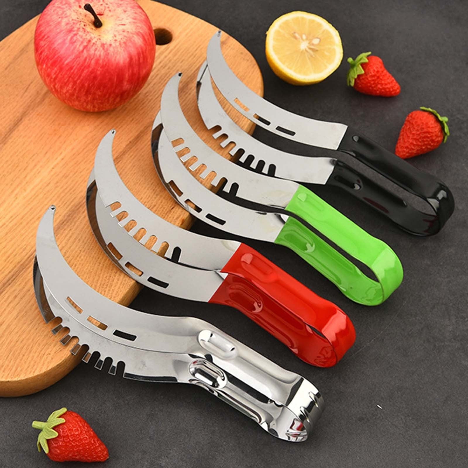 FastXmas Watermelon Slicer Cutter, Kitchen Gadget Stainless Steel Fruit