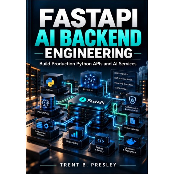 Fastapi AI Backend Engineering: Build Production Python APIs and AI Services, (Paperback)