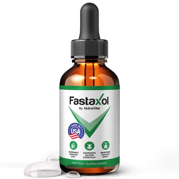 Fastaxol Drops Natural Daily Liquid Formula Designed to Align with Fitness Goals, Support an Active Lifestyle & Body Balance | Just a Few Drops for a Fit-Focused Routine (30 Servings)