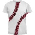 thumbnail image 1 of Fastball Baseball All Over Mens T Shirt Multi SM, 1 of 2