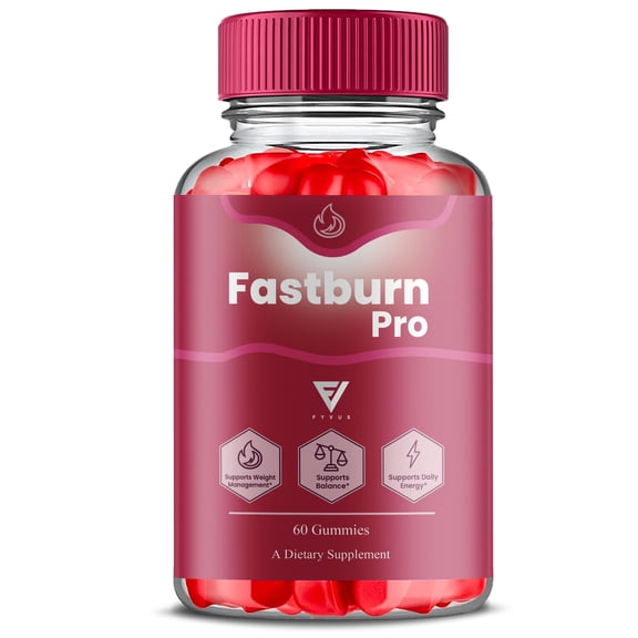 Fastburn Pro Weight Support ACV, Fast Burn Pro Keto Supplement (60 Gummies)