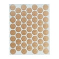 thumbnail image 1 of Fastcap 9/16" Self Adhesive Screw PVC Cap Covers Beech, 53 Pack, 1 of 2