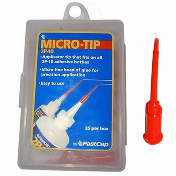 Fastcap FCMICROTIP Microtips for Bottle, 25 Per Box