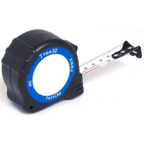 Fastcap FCPMMR TRUE32 5 m Tape Measure with True 32 Metric, Black