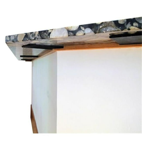 Fastcap FCSTEALTH16 BLK 0.19 x 3 - 0.5 in. & 16 in. Speed Brace Stealth Bracket, Black