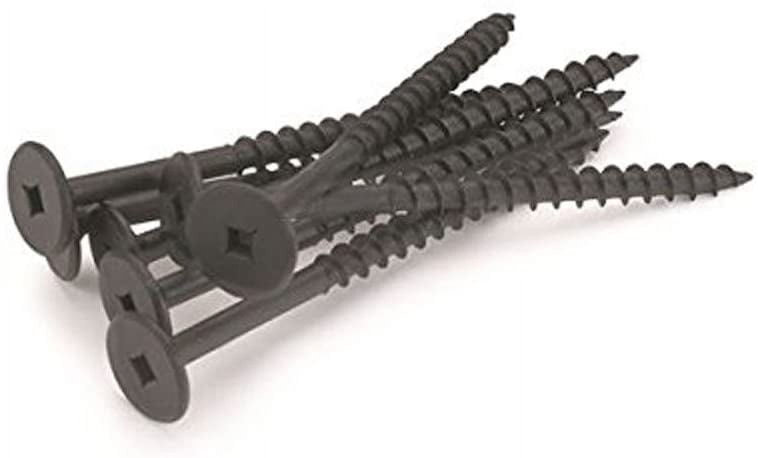 Fastcap PH.BL.2.5" Black PowerHead Installation Wood Screws