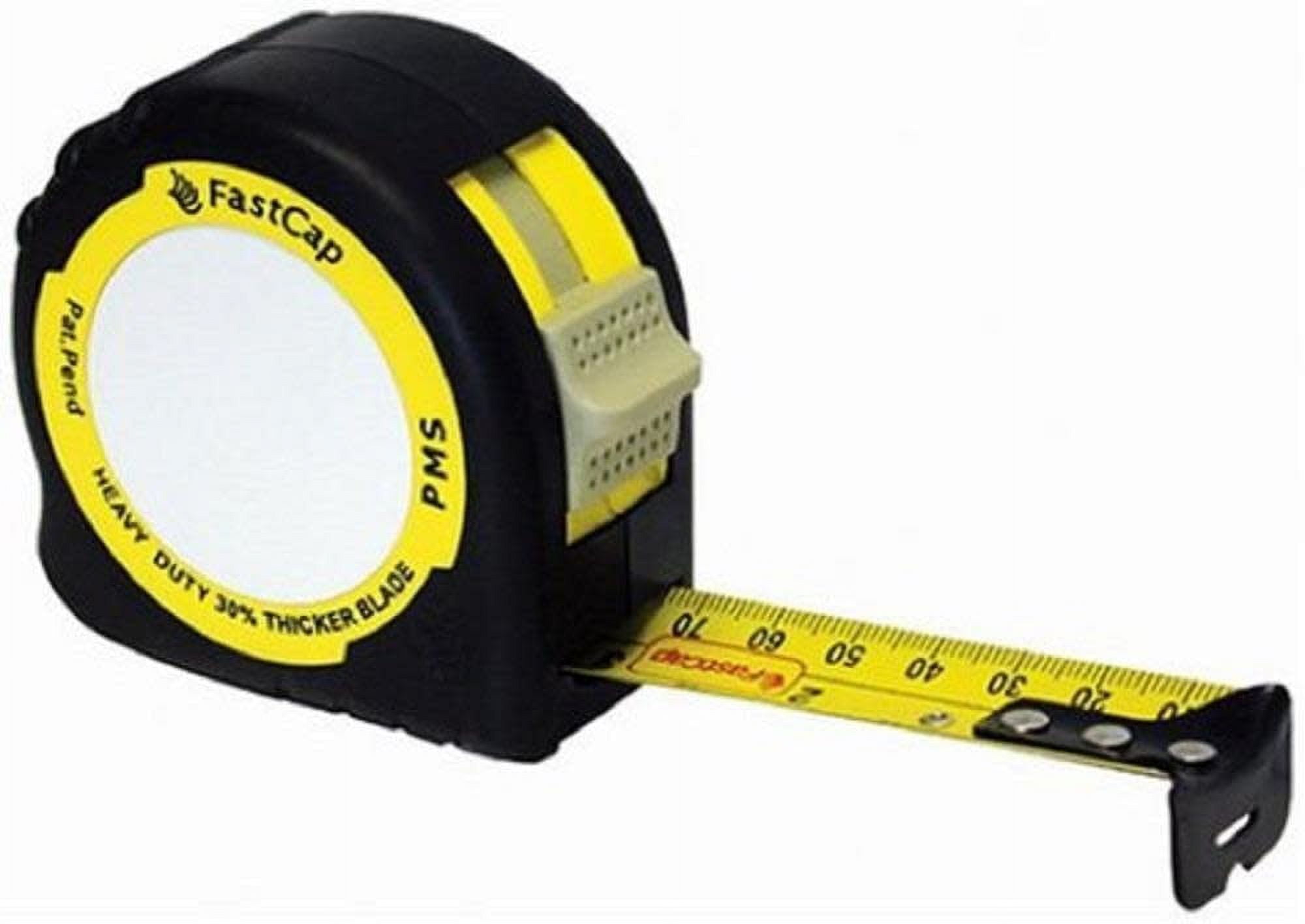 Fastcap Tape Measure,1 In x 16 ft,Black/Yellow PMS-16 