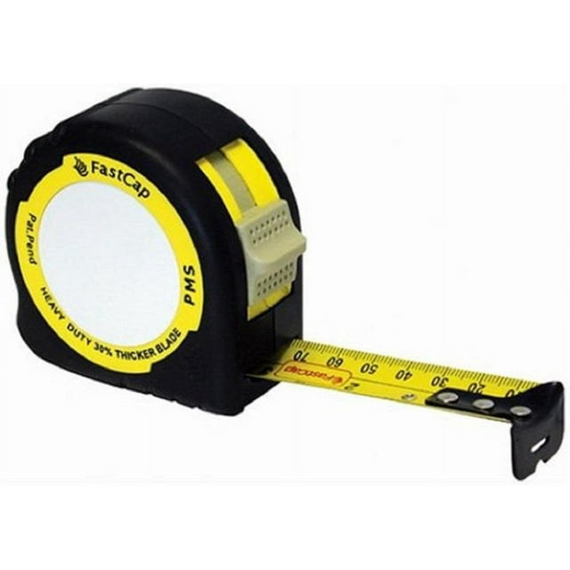 Fastcap Tape Measure,1 In x 16 ft,Black/Yellow  PMS-16