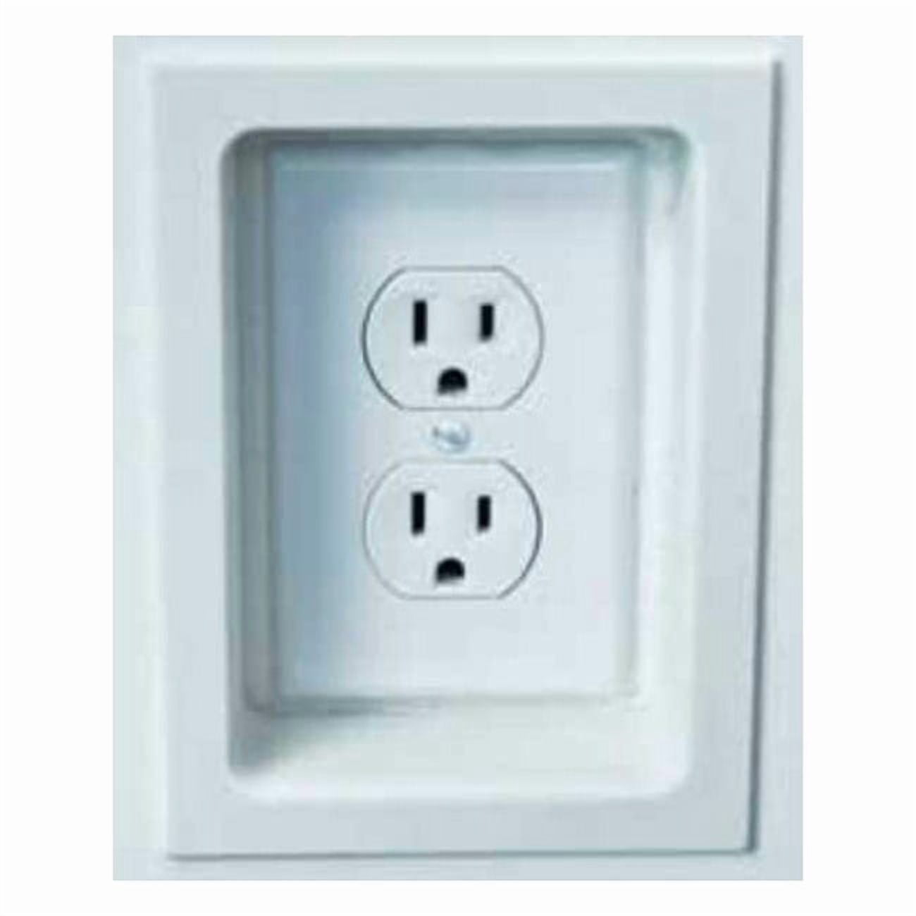 Fastcap Trim Fastcap Trim Ring,1 Gang,White ETR-SINGLE WH - Walmart.com