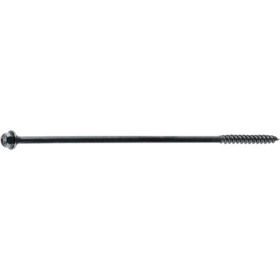 FastenMaster 5018983 8 in. Timberlok Hex E-Coat Structural Wood Screws - Pack of 50