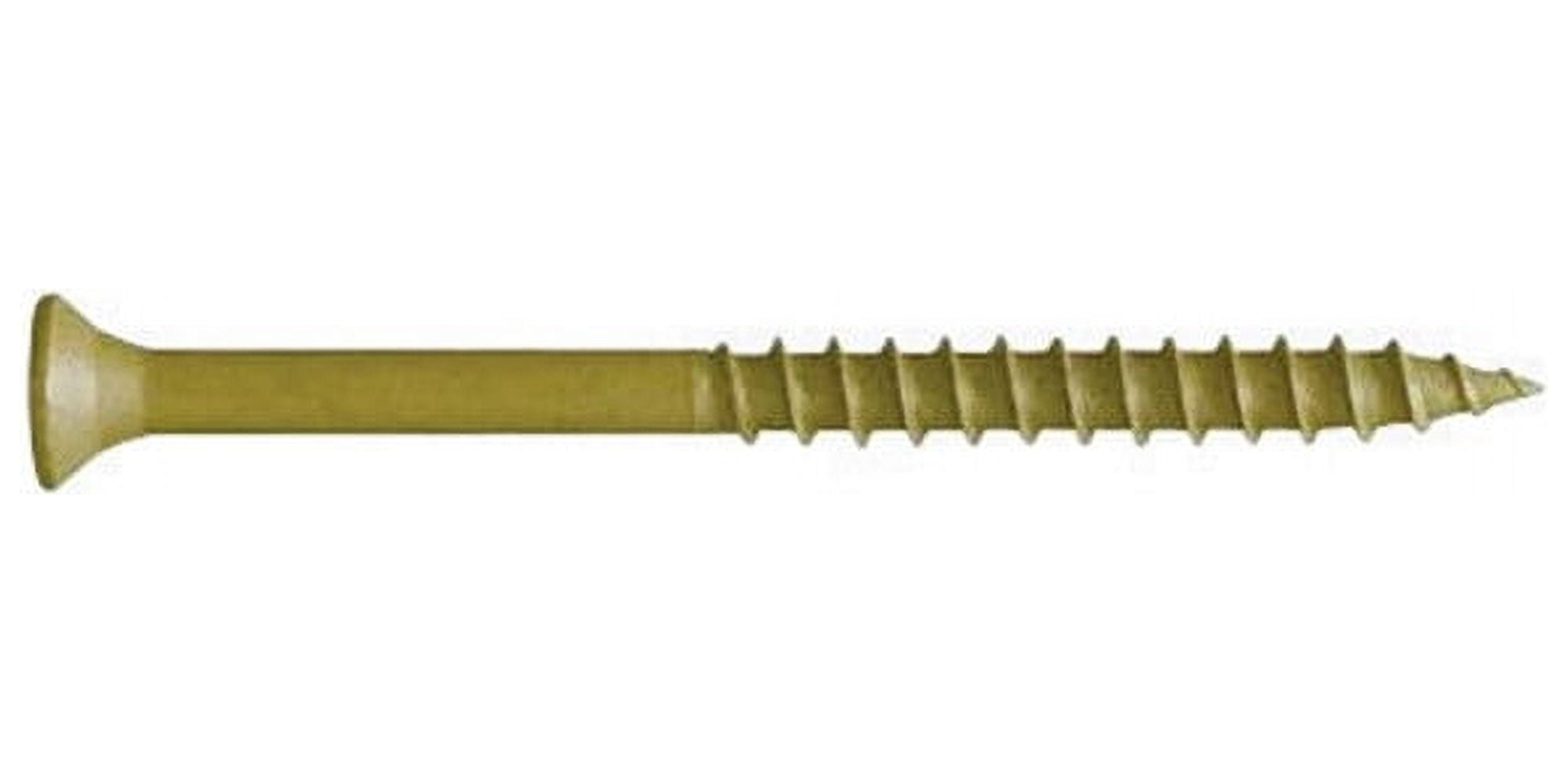 FastenMaster FMGD003-1750 Deck Screws GuardDog No. 10 X 3" L Phillips/Square Bugle Head Gold
