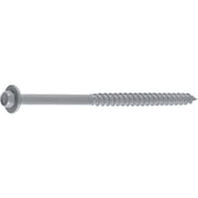 FastenMaster LedgerLOK No. 0 x 5 in. L Hex Washer Head Gray Steel Deck Ledger Screws 250 per Box