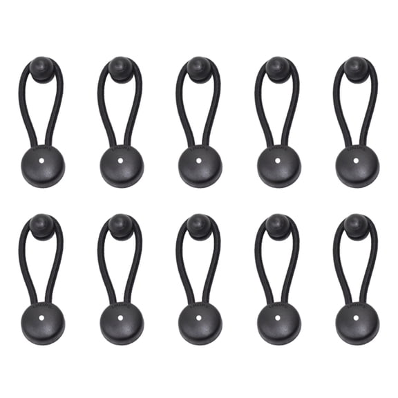 Fastener Bungee Shock Cord Cover Clip Bungee Loop with Knob for Marine Boat RV Caravan Truck Car Cover