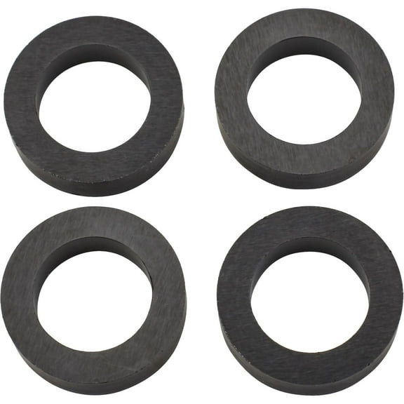 Fastener Specialties SP-SHOCK-08N-4PK Black Plastic Shock Spacers