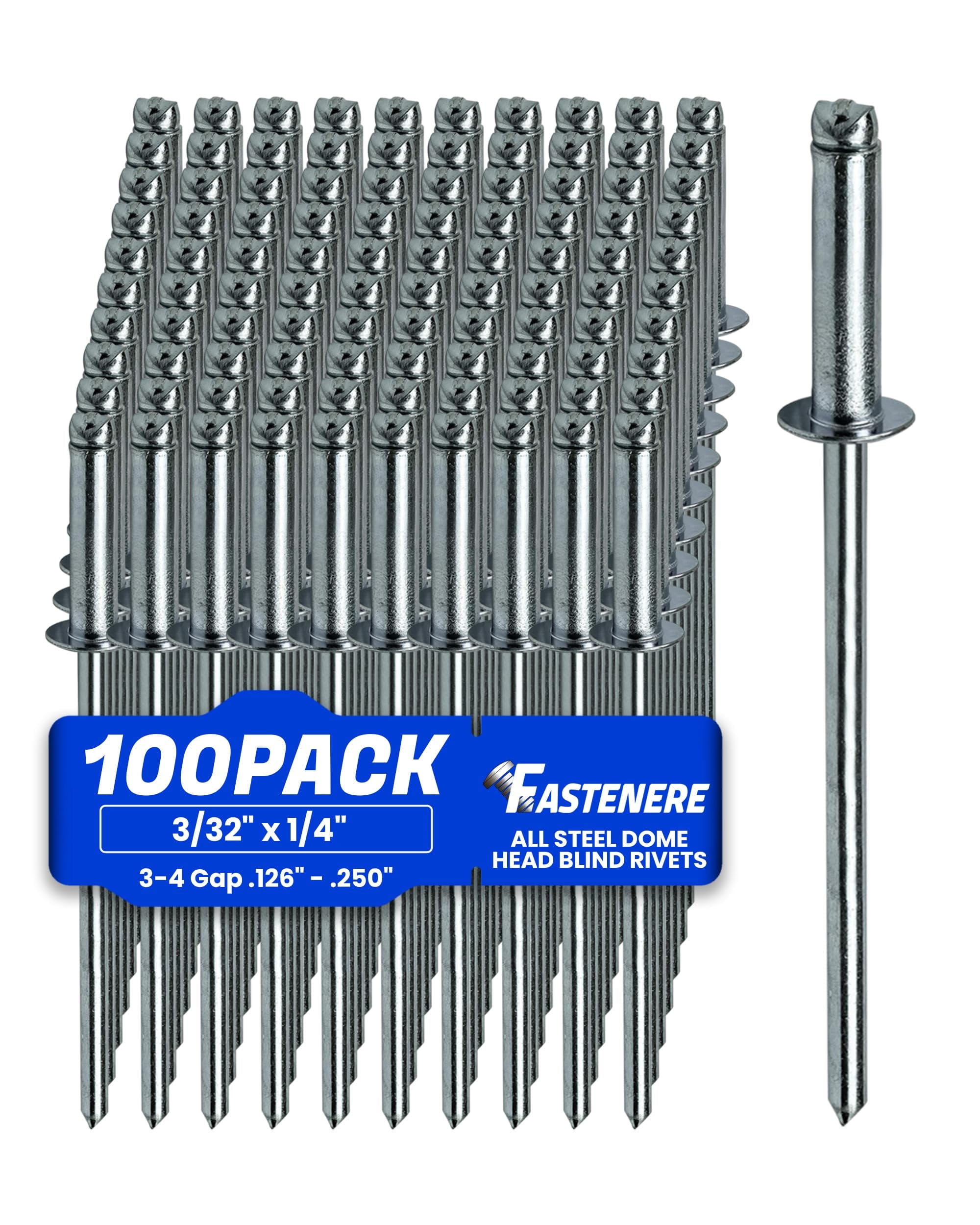 Fastenere Pop Rivets 3/32