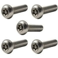 thumbnail image 1 of Fastenere Torx Security Machine Screws - 5/16-18 x 1" (10-Pack) Stainless Steel, Tamper-Resistant, Button Head Screws, Bolt Screw for Higher Level of Safety & Theft Prevention, 1 of 5