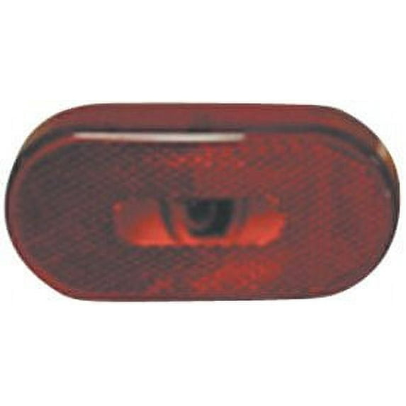Fasteners Unlimited 89-121R Red Replacement Lens For Oval Clearance Light