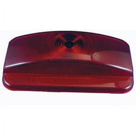Fasteners Unlimited 89-187 Red Replacement Lens For Compact Tail Light
