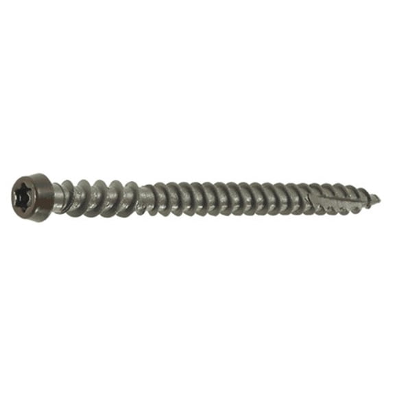 2-1/2" Trapease 3 Dark Brown Auto Feed Deck Screws 1m, PartNo FMAFTR3-212-1000DB