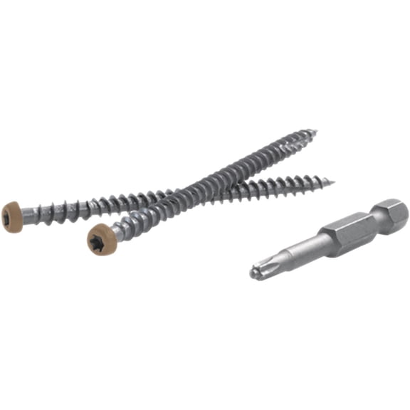 Fastenmaster OMG FastenMaster TrapEase 3 Ultimate Composite Deck Screw - Pack of 6